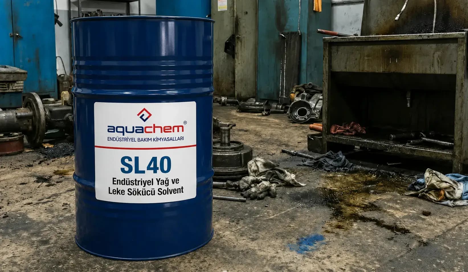 SL40 ENDÜSTRİYEL YAĞ ÇÖZÜCÜ SOLVENT - Görsel 1