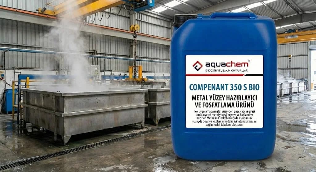COMPENANT 350 S BIO DEMİR FOSFATLI YAĞ ALICI METAL YÜZEY HAZIRLAYICI - Görsel 1