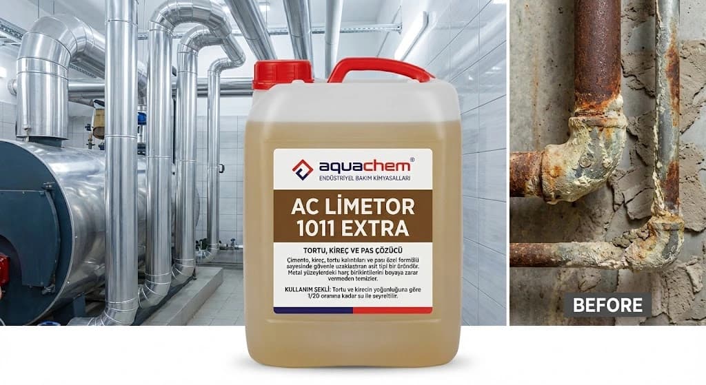 AC LİMETOR 1011 EXTRA TORTU , KİREÇ VE PAS ÇÖZÜCÜ - Görsel 1